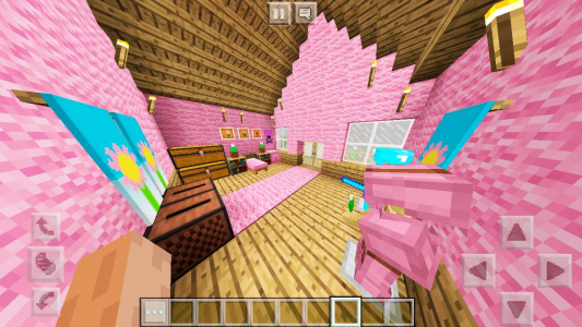 اسکرین شات 4 برنامه Pink mansion for minecraft