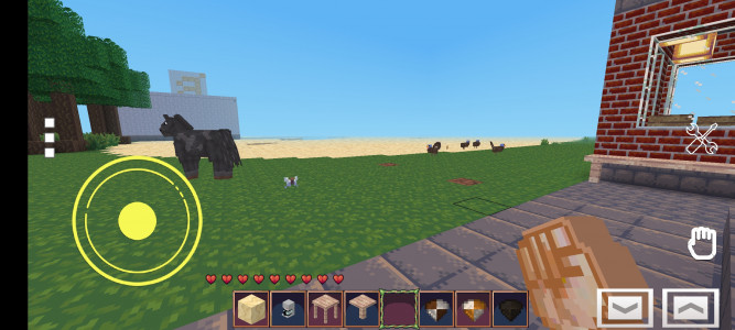 اسکرین شات 2 برنامه Minicraft Kingdom Rise Build
