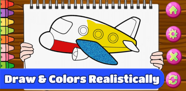اسکرین شات 7 بازی Coloring Games for Kids:Paint