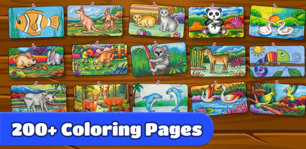 اسکرین شات 2 بازی Coloring Games for Kids:Paint