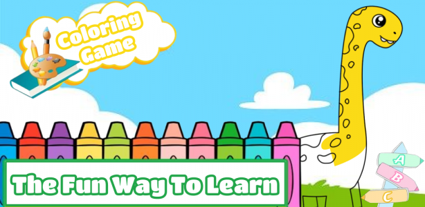 اسکرین شات 6 بازی Coloring Games for Kids:Paint