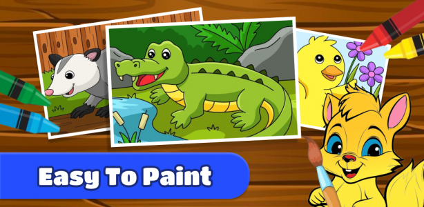 اسکرین شات 4 بازی Coloring Games for Kids:Paint