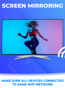 اسکرین شات برنامه Screen mirroring - Cast to TV 1