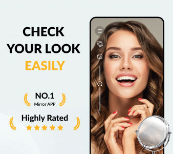 اسکرین شات برنامه Beauty Mirror, The Mirror App 1