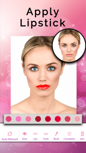 اسکرین شات برنامه Face Makeup Beauty Plus 2