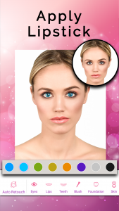 اسکرین شات برنامه Face Makeup Beauty Plus 1