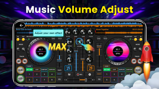 اسکرین شات 6 برنامه DJ Music Mixer - 3D DJ Player