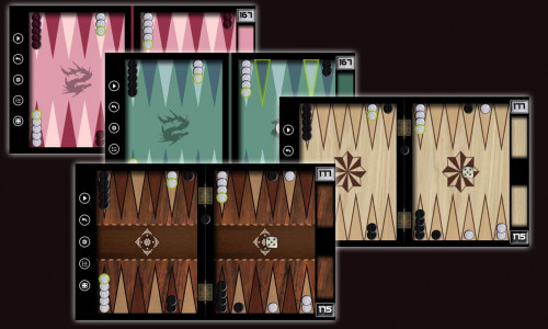 اسکرین شات بازی Backgammon Online 1