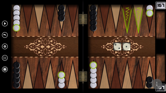 اسکرین شات بازی Tavla - Backgammon 1