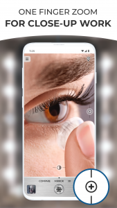 اسکرین شات برنامه Mirror Plus: Mirror with Light 3