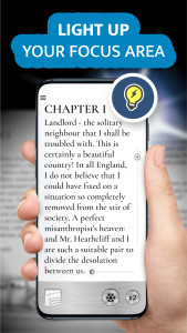 اسکرین شات 5 برنامه Magnifier Plus with Flashlight
