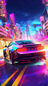 اسکرین شات بازی Music Racing: Magic Beat Car 2