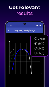 اسکرین شات 4 برنامه Decibel Meter: Sound Meter App