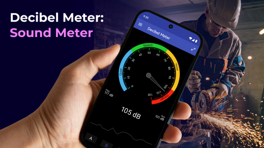اسکرین شات 7 برنامه Decibel Meter: Sound Meter App
