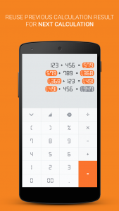 اسکرین شات برنامه Calc: Smart Calculator 3