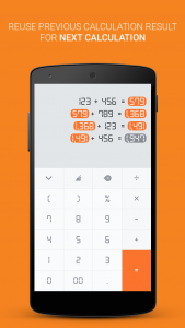 اسکرین شات برنامه FlexCalc: Flexible Calculator 3