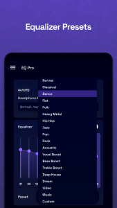 اسکرین شات برنامه Volume Booster - Equalizer Pro 5