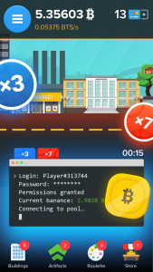 اسکرین شات بازی The Crypto Game clicker mining 7