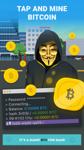 اسکرین شات 1 بازی The Crypto Game clicker mining