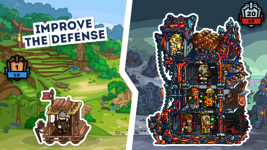 اسکرین شات بازی Towerlands: Tower Defense TD 2