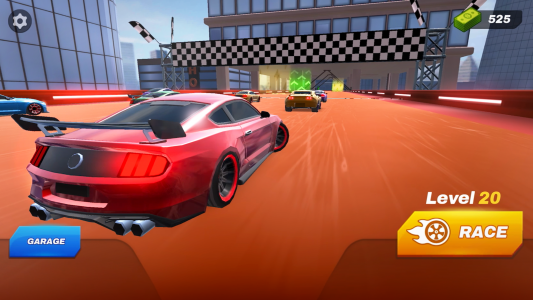 اسکرین شات بازی Nitro Wheels 3D Drifting Game 1
