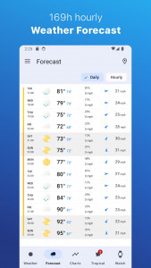 اسکرین شات برنامه Weather for Wear OS 6