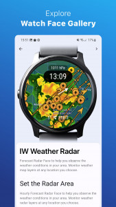 اسکرین شات برنامه Weather for Wear OS 1