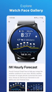 اسکرین شات برنامه Weather for Wear OS 2