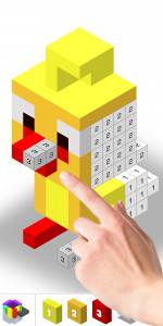 اسکرین شات برنامه Color by Number - 3D Pixel Art 2