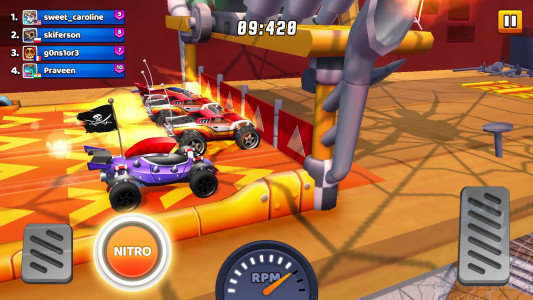 اسکرین شات بازی Nitro Jump - Car Racing 1
