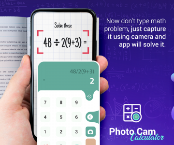 اسکرین شات برنامه Photo Cam Calculator 1