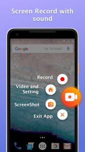 اسکرین شات برنامه Screen Recorder-My VideoRecord 1