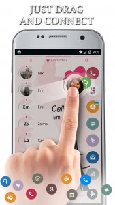 اسکرین شات برنامه Theme Dialer Glass Paris 3