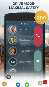 اسکرین شات 5 برنامه Phone Dialer & Contacts: drupe