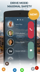 اسکرین شات برنامه Phone Dialer & Contacts: drupe 5