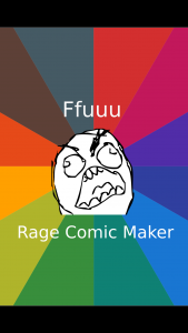 اسکرین شات برنامه Ffuuu - Rage Comic Maker 1