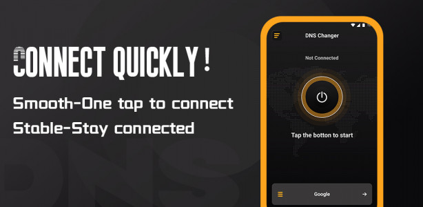 اسکرین شات 1 برنامه DNS Changer-Internet optimizer