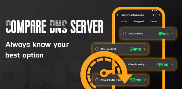 اسکرین شات برنامه DNS Changer-Internet optimizer 3