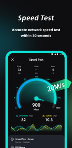اسکرین شات 2 برنامه Speed Test-Test internet speed