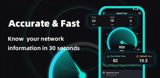 اسکرین شات برنامه Speed Test-Test internet speed 2