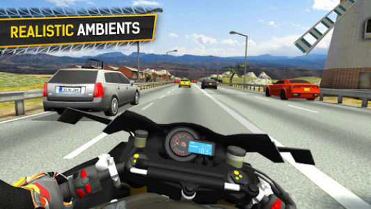 اسکرین شات بازی Moto Racing 3D 2