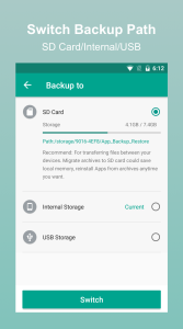 اسکرین شات 5 برنامه Backup & Restore