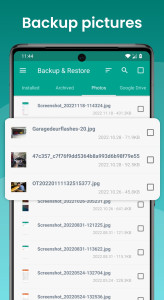 اسکرین شات 3 برنامه Backup and Restore - APP