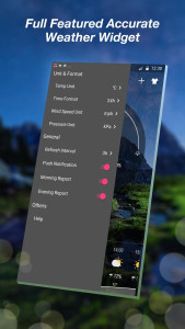 اسکرین شات 6 برنامه Live Weather Forecast App