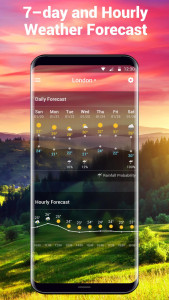اسکرین شات 5 برنامه Weather Forecast App Widget