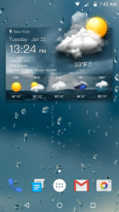 اسکرین شات 3 برنامه Live Weather&Local Weather