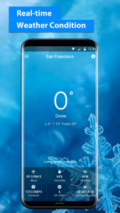 اسکرین شات 4 برنامه live weather widget accurate