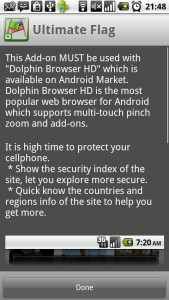 اسکرین شات برنامه Dolphin Ultimate Flag 2