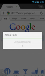 اسکرین شات برنامه Dolphin Alexa Rank 2