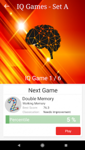 اسکرین شات برنامه IQ Games 1